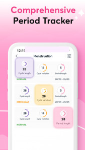 اسکرین شات 8 برنامه She Period & Pregnancy Tracker