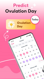 اسکرین شات 2 برنامه She Period & Pregnancy Tracker