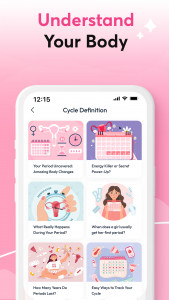 اسکرین شات 5 برنامه She Period & Pregnancy Tracker