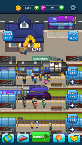 اسکرین شات بازی Idle Transport Trains 7