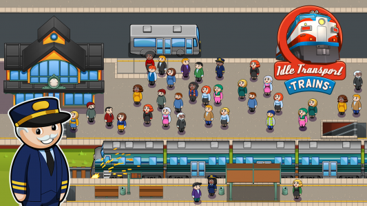 اسکرین شات بازی Idle Transport Trains 2
