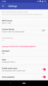 اسکرین شات 6 برنامه EasyCap Recorder