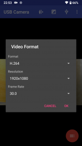 اسکرین شات برنامه USB Camera 7