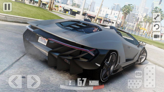 اسکرین شات بازی Fun Race Lamborghini Centenario Parking 3