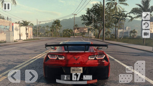 اسکرین شات بازی Drag Race Chevrolet Corvette 3