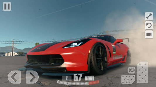 اسکرین شات بازی Drag Race Chevrolet Corvette 4