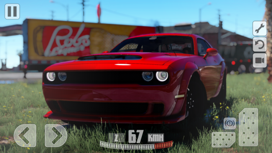 اسکرین شات 1 بازی Simulator Dodge Demon Parking