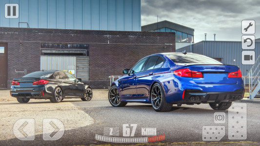 اسکرین شات 3 بازی City Racer BMW M5 Parking Area
