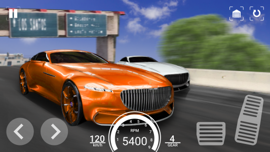 اسکرین شات بازی Drive Mercedes Benz Vision Car 2