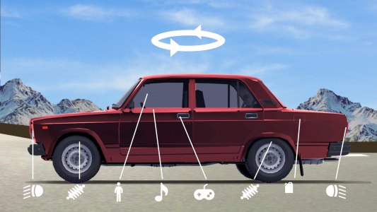 اسکرین شات 2 بازی Drive Classic VAZ 2107 Parking