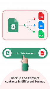 اسکرین شات برنامه Contact Backup & Cleaner 5