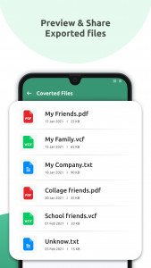 اسکرین شات برنامه Contact Backup & Cleaner 6