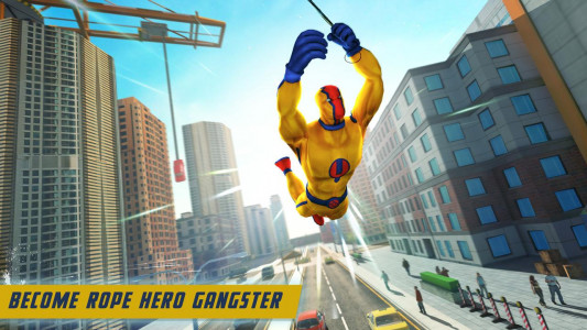 اسکرین شات بازی Super Rope Hero Grand City 1