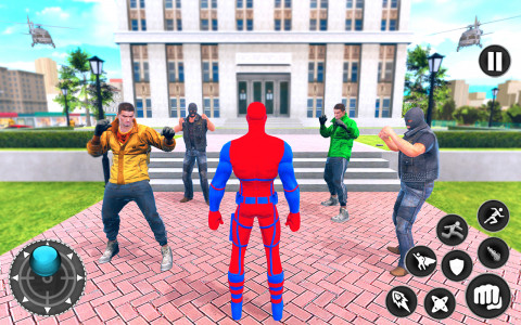 اسکرین شات بازی Captain Super Hero Man Game 3D 8