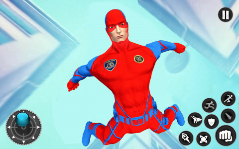 اسکرین شات بازی Captain Super Hero Man Game 3D 1