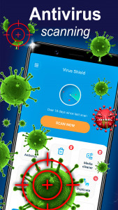 اسکرین شات برنامه AVC: Antivirus & Virus Cleaner 1