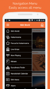 اسکرین شات برنامه Sikh World - Nitnem & Live Gurbani Radio 2