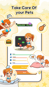 اسکرین شات برنامه Shimeji Home: My Desktop Pet 5