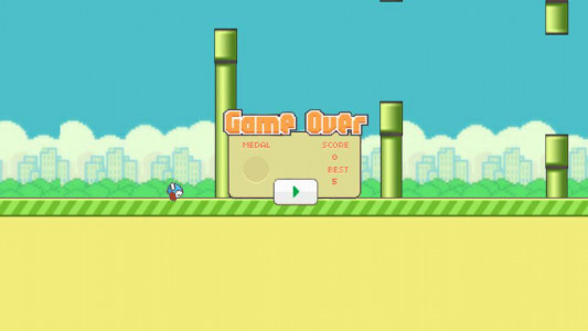 اسکرین شات بازی فلپی برد - Flappy Bird 4