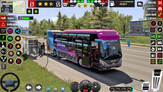 اسکرین شات 7 بازی US Public Bus Driving Games 3d