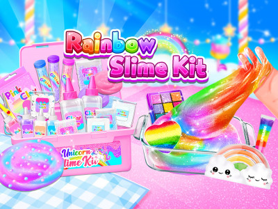 اسکرین شات بازی Rainbow Slime Kit 4