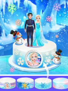 اسکرین شات بازی Icy Princess & Prince Cake 4
