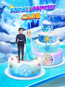 اسکرین شات بازی Icy Princess & Prince Cake 1