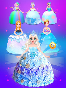 اسکرین شات بازی Icy Princess & Prince Cake 3