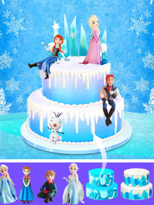 اسکرین شات بازی Icy Princess & Prince Cake 2