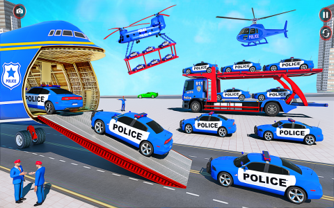 اسکرین شات برنامه Grand Vehicle Police Transport 3