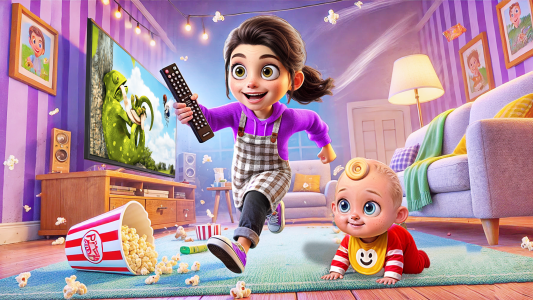 اسکرین شات 5 برنامه Mom & Naughty Boy Prank Game