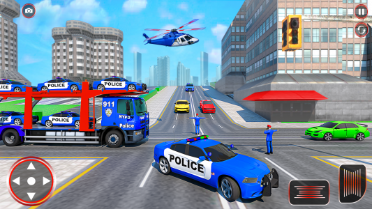 اسکرین شات برنامه Grand Vehicle Police Transport 6