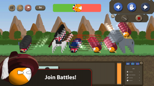 اسکرین شات بازی Countryballs at War 3