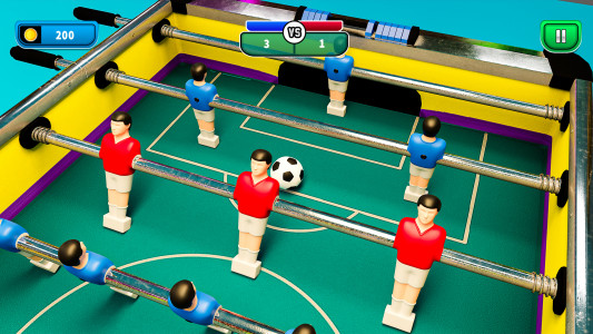 اسکرین شات 3 بازی Foosball  PvP - Table Football