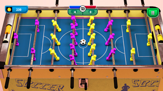 اسکرین شات 2 بازی Foosball  PvP - Table Football