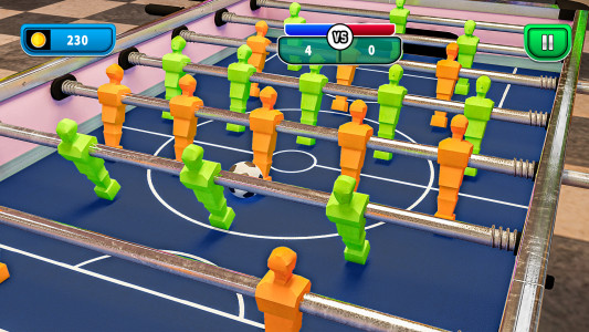 اسکرین شات 4 بازی Foosball  PvP - Table Football
