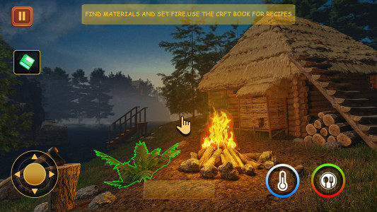 اسکرین شات بازی Forest Camping Survival Sim 3D 3