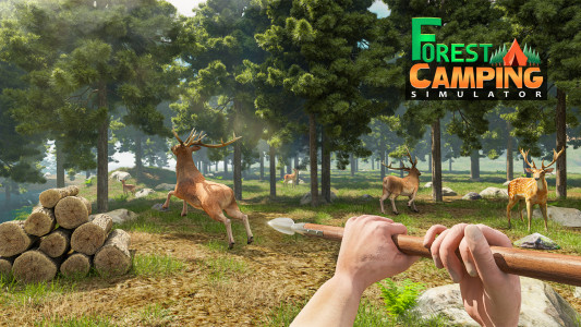 اسکرین شات بازی Forest Camping Survival Sim 3D 1