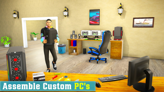 اسکرین شات بازی Gaming PC Building Simulator 5