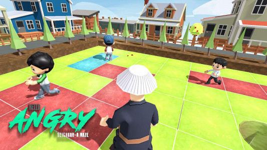 اسکرین شات 7 برنامه Hello Angry Neighbor-A Maze