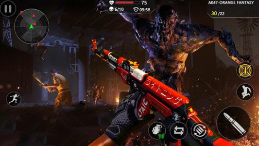 اسکرین شات بازی Dead Zombie : Gun games for Survival as a shooter 4