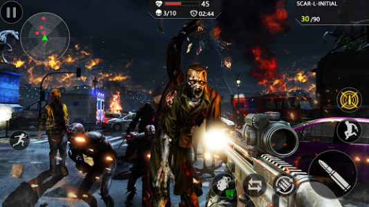 اسکرین شات بازی Dead Zombie : Gun games for Survival as a shooter 3