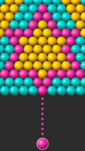 اسکرین شات 1 بازی 3D Bubble Shooter