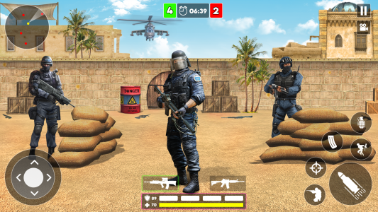 اسکرین شات بازی Fps Gun Shooting games IGI ops 4