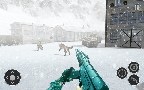 اسکرین شات بازی Snow Army Sniper Shooting War: 3