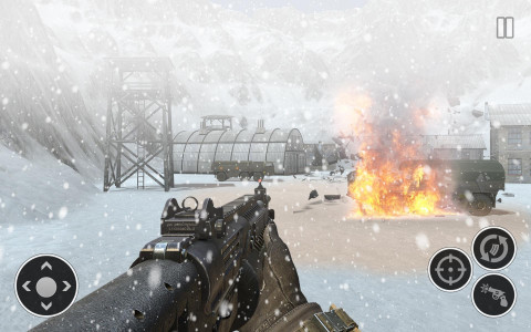 اسکرین شات بازی Snow Army Sniper Shooting War: 4
