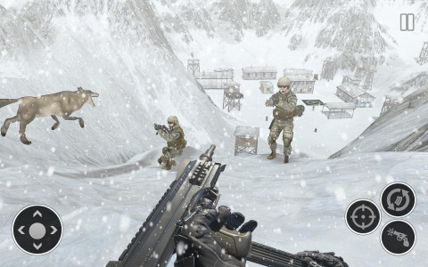 اسکرین شات بازی Snow Army Sniper Shooting War: 6