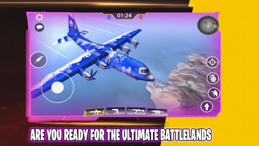 اسکرین شات 1 بازی Fort Squad Battle Royale Games