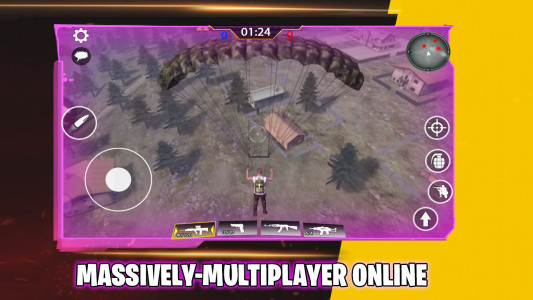 اسکرین شات 2 بازی Fort Squad Battle Royale Games