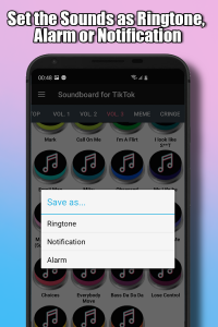 اسکرین شات برنامه TikSong - Popular and Trending Songs Soundboard 7